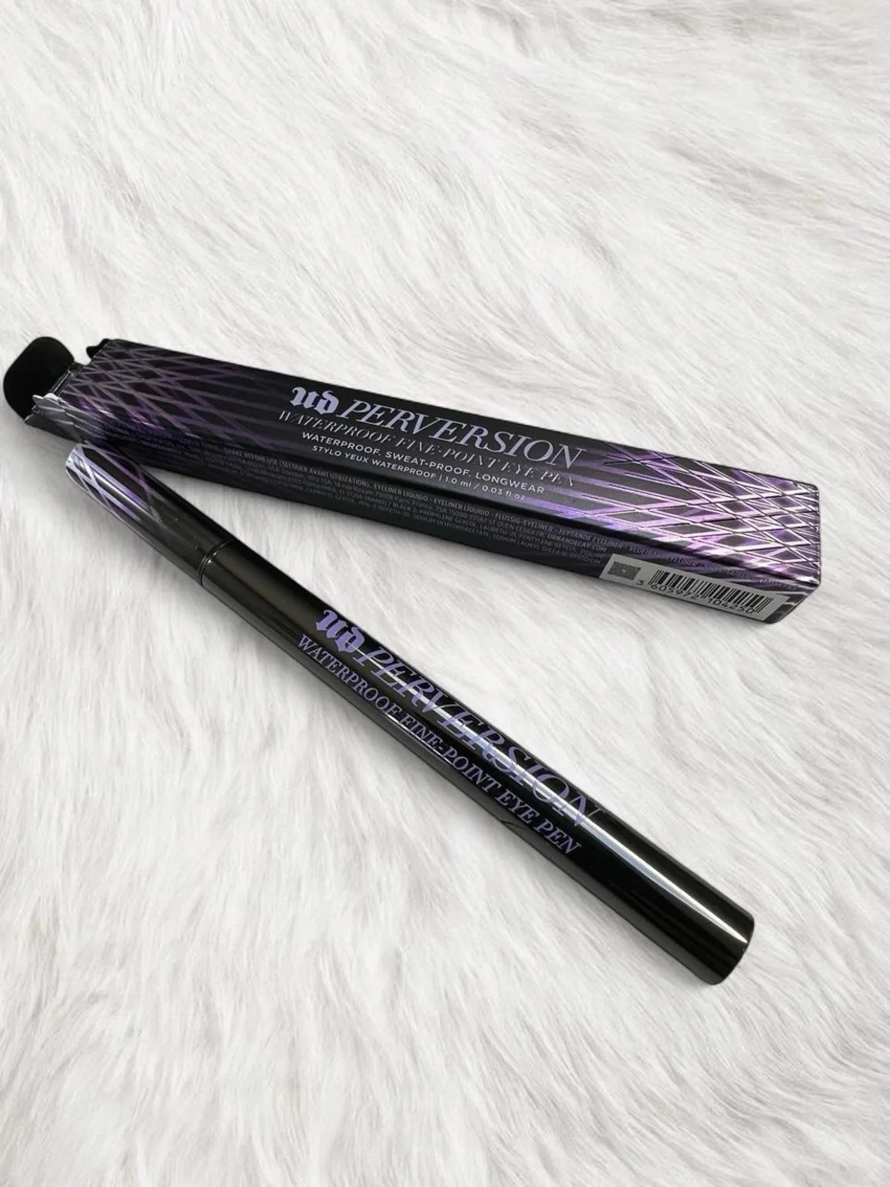 NIB Urban Decay Perversion Black Waterproof Eyeliner Pen New